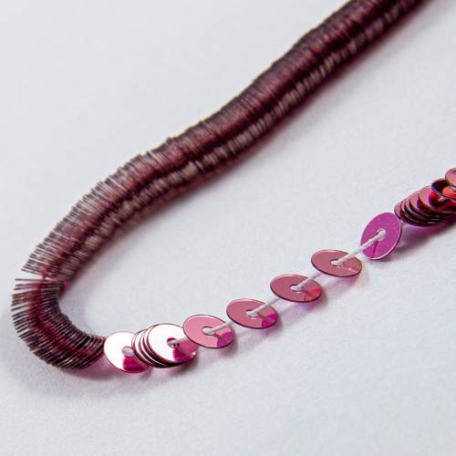 Violet métalisé paillette 4mm