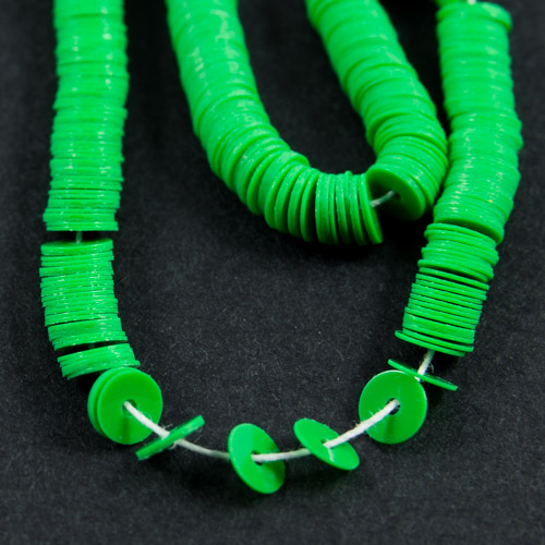 Vert opaque paillette 4mm